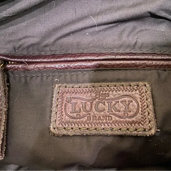 Lucky Brand Leather Tote - Picture 3 of 9